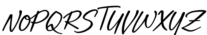 Contra Diksi Italic Font LOWERCASE