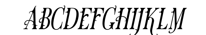 Convencion-Italic Font UPPERCASE
