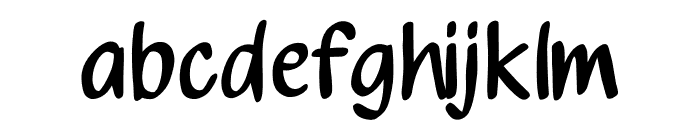 Cool SN Fonts Regular Font LOWERCASE