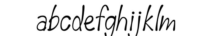 Cool Swashes Font LOWERCASE