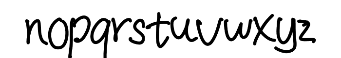 Cool Winter Font LOWERCASE