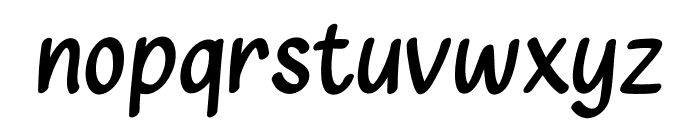 Coolhandy Font LOWERCASE