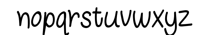 Coolup Regular Font LOWERCASE