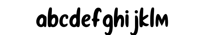 Cooly Regular Font LOWERCASE