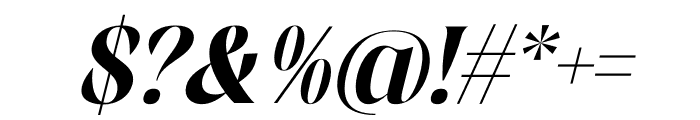 Copeland Italic Font OTHER CHARS