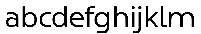 Coppint Light Font LOWERCASE