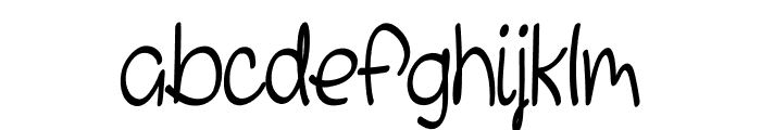 CoralScribe Font LOWERCASE