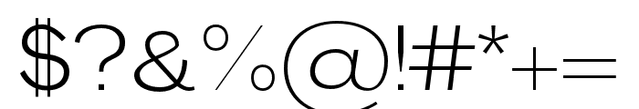 Coreal regular Font OTHER CHARS