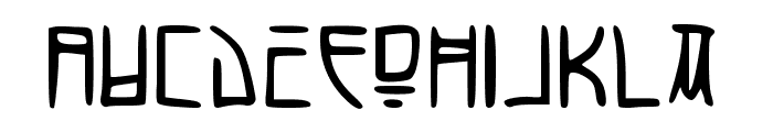 Coreanica Font UPPERCASE