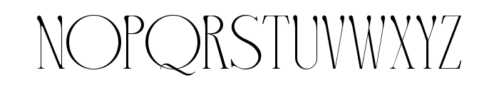 Coreta-Regular Font UPPERCASE