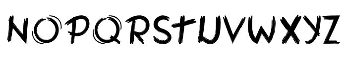 Coretans-Regular Font UPPERCASE