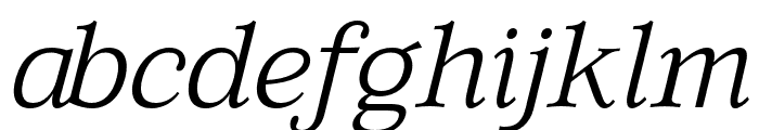 Corfella Italic Extra Light FONT