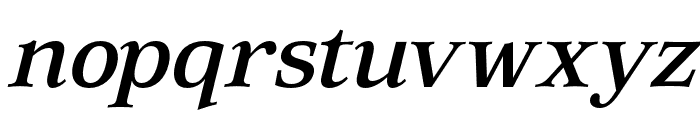 Corfella Italic Regular Font LOWERCASE