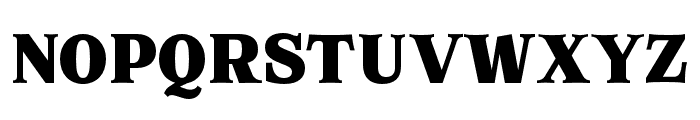Corfella Phantom Serif ExtBd Font UPPERCASE
