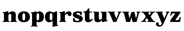 Corfella Phantom Serif ExtBd Font LOWERCASE