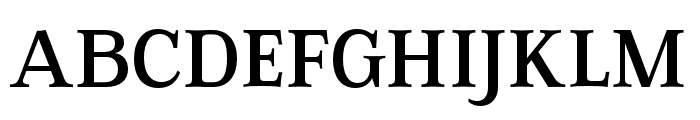 Corfella Phantom Serif Regular Font UPPERCASE