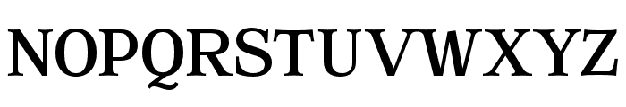 Corfella Phantom Serif Regular Font UPPERCASE