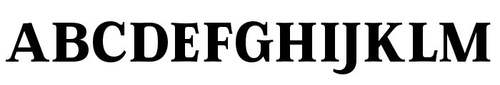 Corfella Phantom Serif SemBd Font UPPERCASE