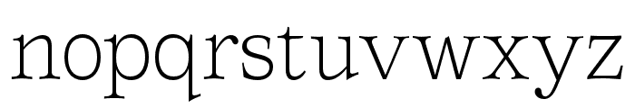 Corfella Phantom Serif Thin Font LOWERCASE