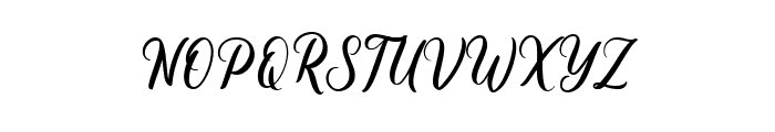 Corin Stacy Font UPPERCASE