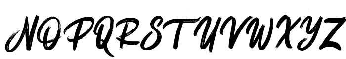 Cornelia Handwritten Italic Font UPPERCASE