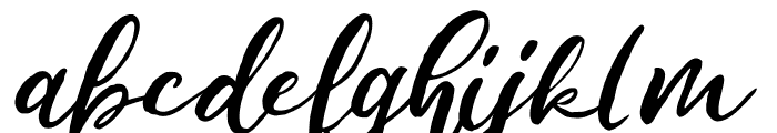 Cornellia Font LOWERCASE