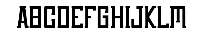 Corner Field Font UPPERCASE