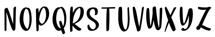 Cornerstone Regular Font UPPERCASE