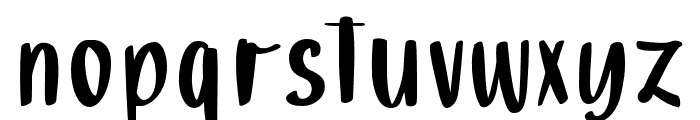 Cornerstone Regular Font LOWERCASE