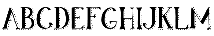Cornish_Pasty_Stylistic_Two-Regular Font UPPERCASE