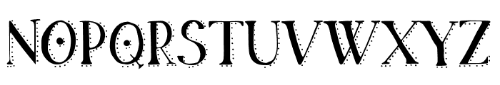 Cornish_Pasty_Stylistic_Two-Regular Font UPPERCASE