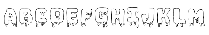 Corpse Font UPPERCASE