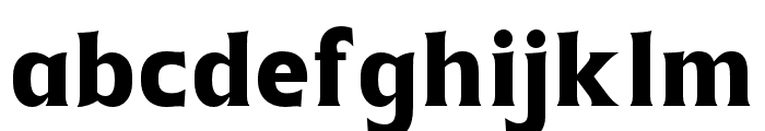 Corten Serif Font LOWERCASE