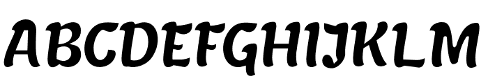 Corthry Font UPPERCASE
