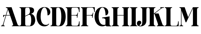 Corvelyn Font UPPERCASE