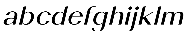 Cosen Medium Italic Font LOWERCASE