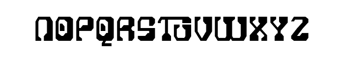 Cosmic Echoes Regular Font LOWERCASE