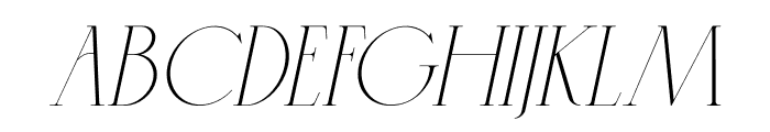 Cospiog Italic Font LOWERCASE