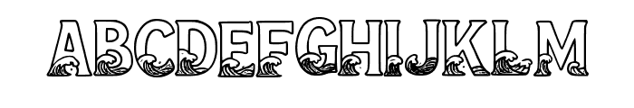 Costal Waves By Squeeb  Regular FONT