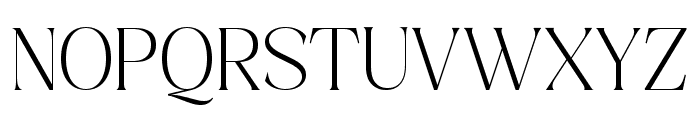 Costaline Extra Light Font UPPERCASE