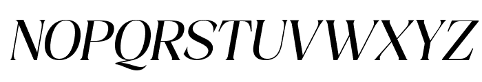 Costaline Medium Italic Font UPPERCASE