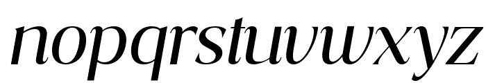 Costaline Medium Italic Font LOWERCASE