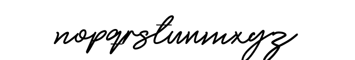 Costella Signature Font LOWERCASE