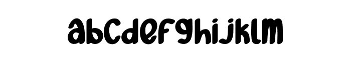 Costume Party Font LOWERCASE