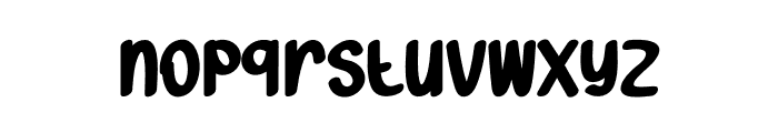 Costume Party Font LOWERCASE