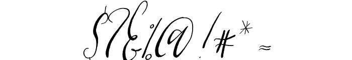 Cottage Gardens Italic Font OTHER CHARS