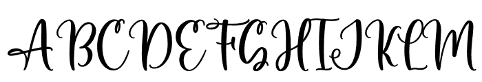 Cottonwood Font UPPERCASE
