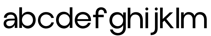Cottorway Typeface Medium Font LOWERCASE