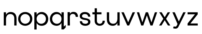 Cottorway Typeface Medium Font LOWERCASE