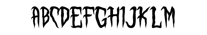 Counter Attack Font UPPERCASE